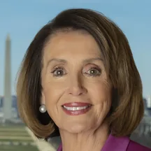 Portret van Nancy Pelosi, Democratisch Congreslid voor Californië